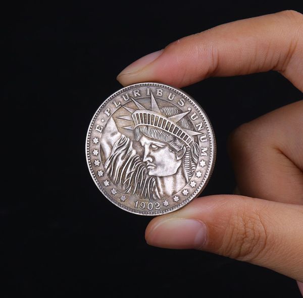 5 Stück Morgan-Dollar-Münzen American Wandering Gedenkmünze Basteln Münzsammlung Heimdekoration Geschenke7935642