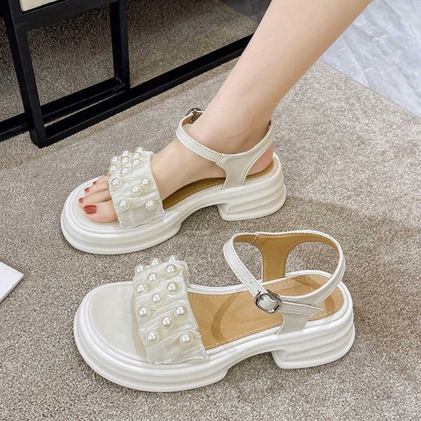 Sandals Flats Plataforma Sapatos Causal Fad String Bad Women Sandals Designer Slingback Slippers Slides Ladies Flip-Flops 2023 Novo verão AA230422