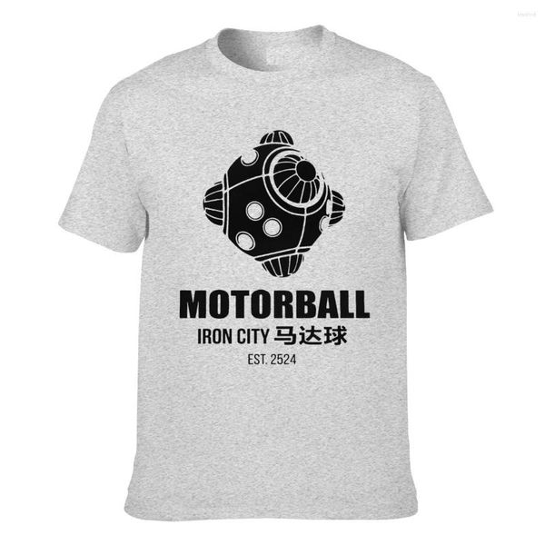 Camisetas masculinas Alita Bttle Angel Camisa Motorball Iron City Gally Gally Gunnm Anime T-shirt 2023 Summer Man Tee