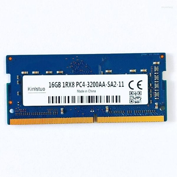 Memória do laptop de 3200MHz DDR4 1RX8 PC4-3200-SA2-11 SODIMM 1.2V Notebook Memoria 260pin