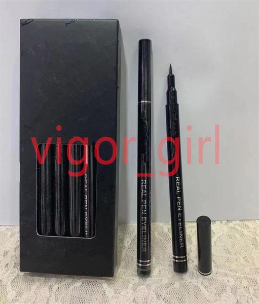 M Brand Eye Make up Real Pen Eyeliner Colore nero Impermeabile a lunga durata Sigillo Strumenti di bellezza per ragazza di alta qualità Nave veloce8639383