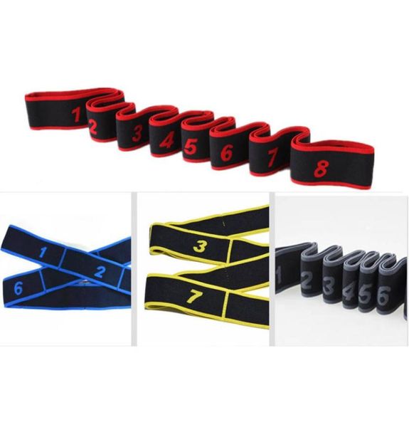 Bandes élastiques d'entraînement latine pour adultes, gymnastique, Pilates, Yoga, bandes de résistance extensibles, Fitness, Crossfit dance4589766