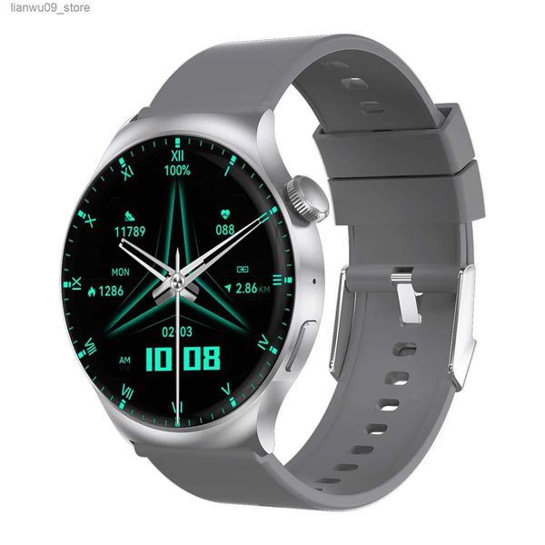 Kol saatleri DT4 Mate Kadınlar Akıllı İzle Erkekler Pusula NFC Bluetooth Çağrı 454*454 Ekran 1.5 inç su geçirmez spor modları kalp atış hızı Smartwatchq231123