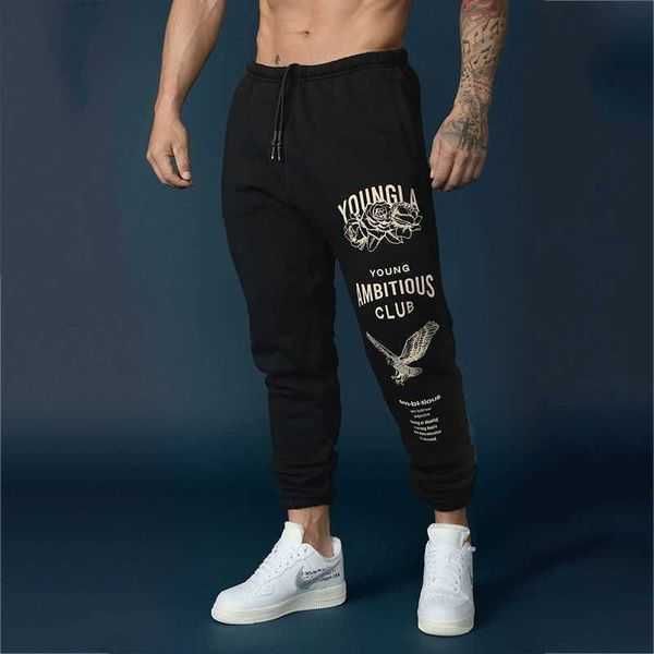 Jeans da uomo di marca Jeans da uomo YOUNGLA Pantaloni moda uomo INS Moda Plus Size Quick Dry Traspirante Pantaloni sportivi unisex stile americano per il tempo libero NXKV