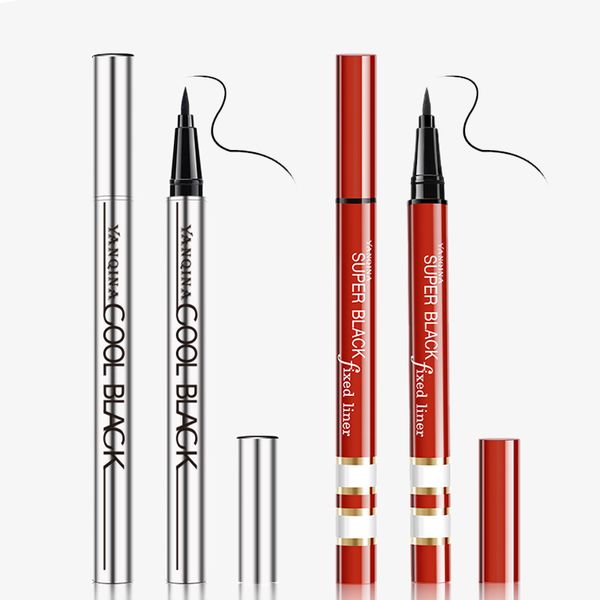 Eyeliner Ultimate Black Long Lasting Eye Liner Matita Eyeliner impermeabile a prova di sbavature Trucco cosmetico di bellezza Liquido Delineador YANQINA