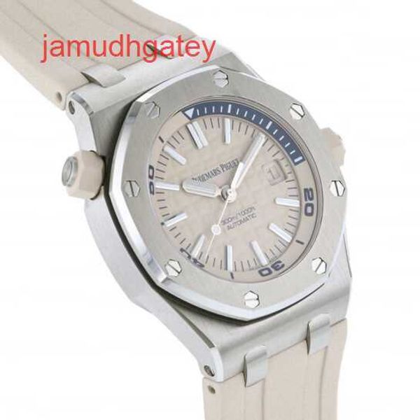 Ap Swiss Luxury Watch Royal Oak Offshore Series Мужские часы диаметром 42 мм Автоматические механические прецизионные стальные резиновые модные повседневные мужские часы 15710st A085ca01 Bei