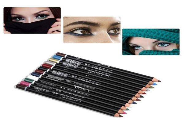 2022 Menow 12 Colory Eye Make Up Eyeling Pencil Cencil Водонепроницаем
