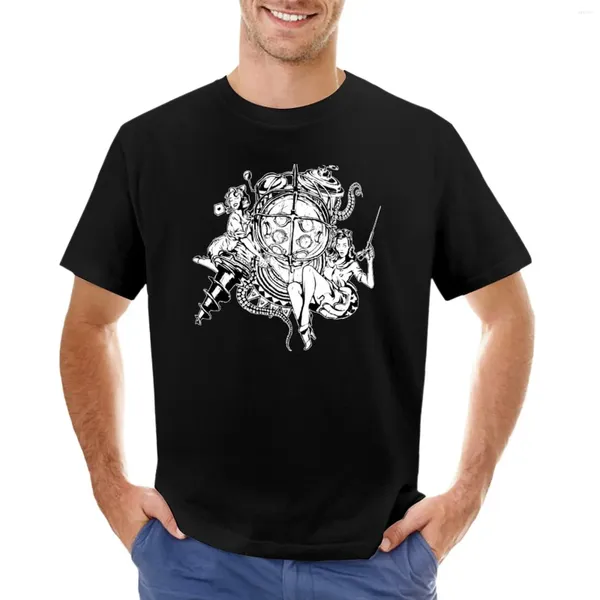 Camisetas masculinas BioGraffiti T-shirt de secagem rápida Tees Edição Camisa Anime Roupas Homens Brancos Lisos