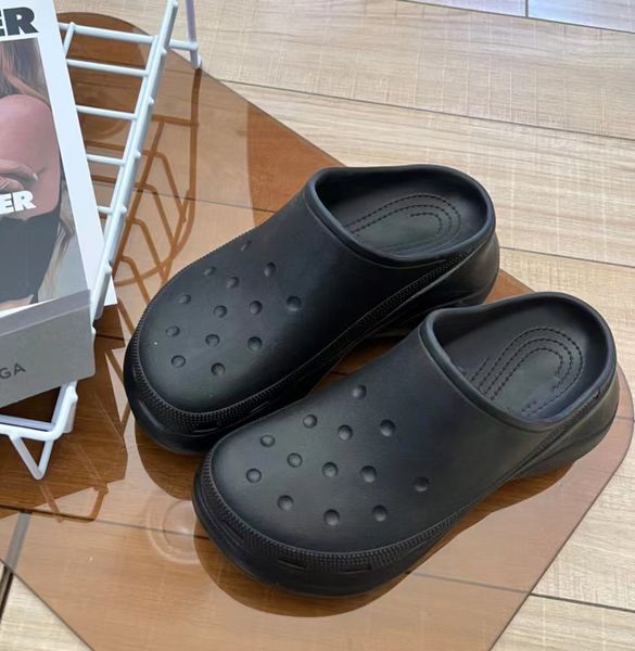 Дизайнерские сандалии Baotou на плоской подошве, летние противоскользящие модные сандалии с мелкими губами и буквами, удобные внешние сандалии для женщин EU35-41