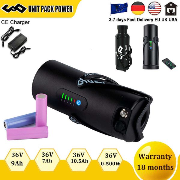 Flasche EBike Batterie 36V 7Ah 10,5Ah 9Ah Elektrofahrrad CN San-yo18650 E-Bike Batteriepaket für Bafang 250W 350W500W Motor Kit