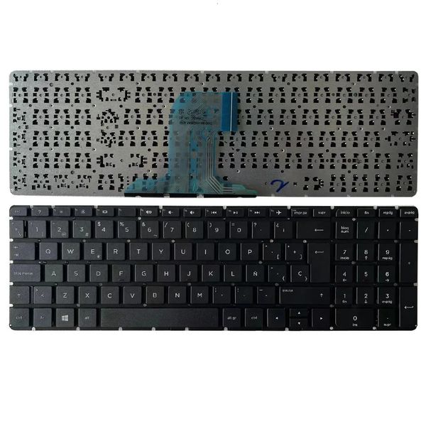 Испанская клавиатура для павильона HP 250 G4 G5 256 255 15AC 15AY 15AF 15QAJ 15BA SP BLACK 231221