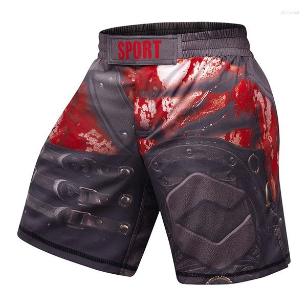 Shorts masculinos Cody Lundin Design Treining Pants Digital Printing Workout MMA para Menmen's