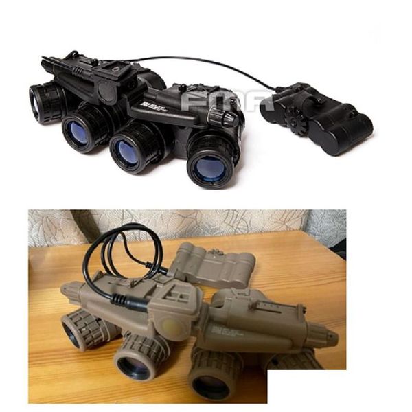 Telescópio binóculos telescópio binocars militar caça capacete acessórios gpnvg18 óculos de visão noturna nvg virtual tático airsof dhs5j