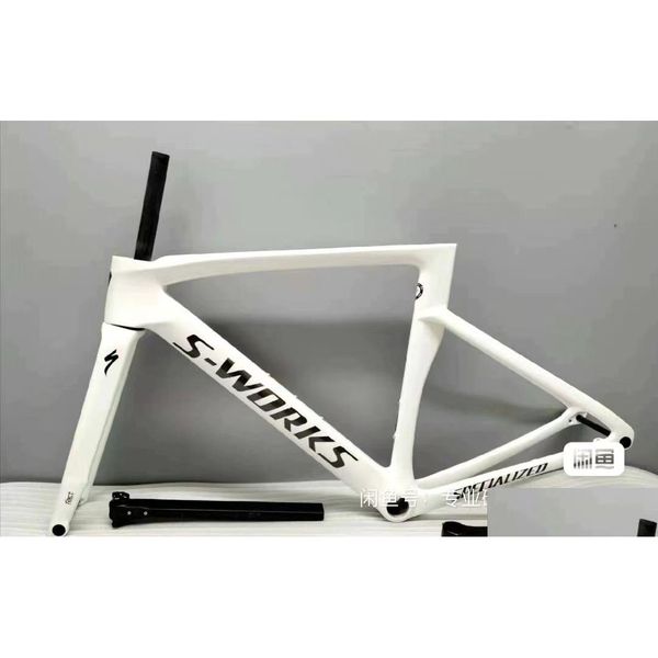 Bicicletas Fl Carbono Super Light Road Bicicleta Quadros Ud Glossy Matt Freios de Disco Fibra Camaleão Racing Bicicleta Frameset Drop Delivery Sports O Dhf2J