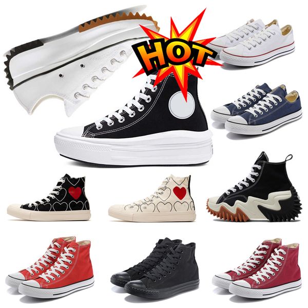 Designer 1970 Damenschuhe Red Heart 1970er Big Eyes Chuck Hearts 70er Skate Dicke Plateauschuhe Klassisches Canvas-Material Herren-Skateboard-Turnschuhe Größe 35-44