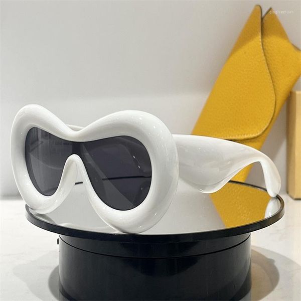 Designer de óculos de sol para homens homens exclusivos 40099 Marca clássica Trend Eyewear Fashion Plate Plate Full Frame