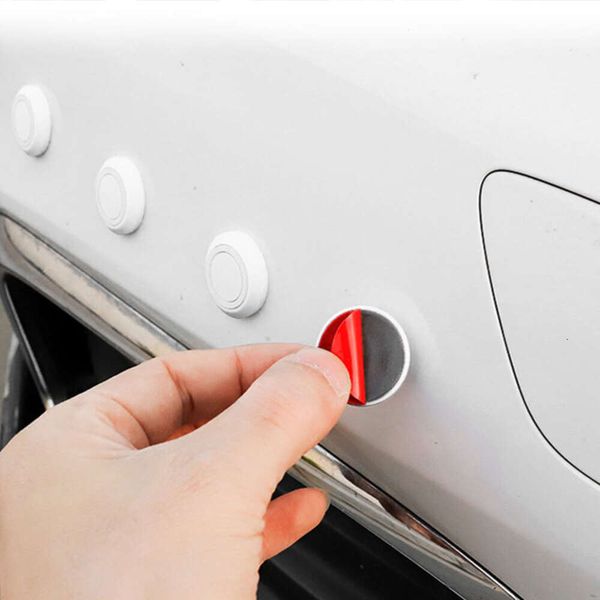 Nuovo 10 pz/pacco Auto Door Edge Trim Guard Angolo Paraurti Protector Anti-Graffio Rotondo Adesivo Protettivo Anti-collisione