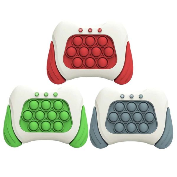 Console puzzle veloce per bambini, gioco elettronico Pops It Pro, giocattoli a spinta rapida, regalo per bambini