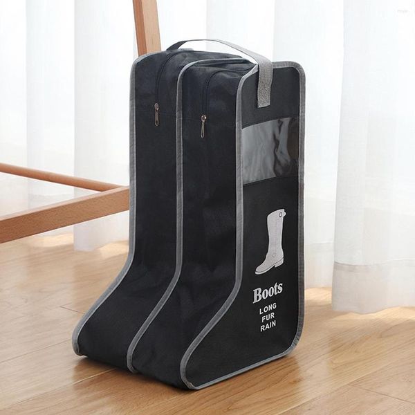 Сумки для хранения многофункциональная сумка ботинок домохозяйственные бочки с бочкой пылепроницаемые пакет на молнии на молнии