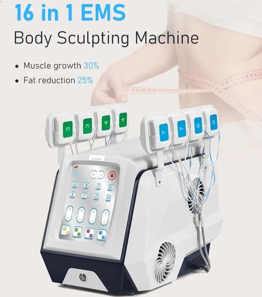 Neue 2-in-1-tragbare Trusculpt-Fettentfernungsmaschine Flex Body Muscle Stimulator Body Sculpting Beauty Salon Equipment