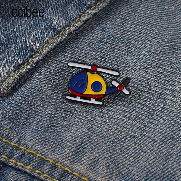 Spille di spille Aereo Cartoon Aereo Infanzia Pins Memoria Backpack Backpack Besta Besta Aereo Gioielli per bambini Amici all'ingrosso