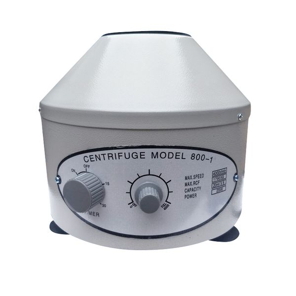 800-1 Centrifuga elettrica a bassa velocità 4000 RPM 1760G Laboratorio Istruzione Macchina separata liquida Grasso PRP Siero isolato Tubi da 20 ml