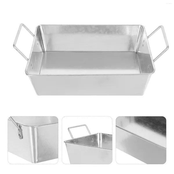 Placas Buckets de lata de metal Tub Party Party Gelo