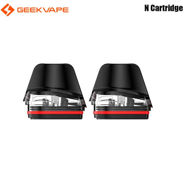 Cartucho original GeekVape N Pod 2ml para vaporizador Aegis Nano N30/AN 2 Aegis Nano 2 Kit E cigarro 2 unidades/pacote