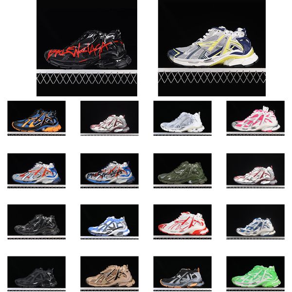 Scarpe casual Paris Spur di alta moda Scarpe da ginnastica Paris 3 triple Scarpe da ginnastica da donna nere bianche verdi Scarpe da ginnastica da donna