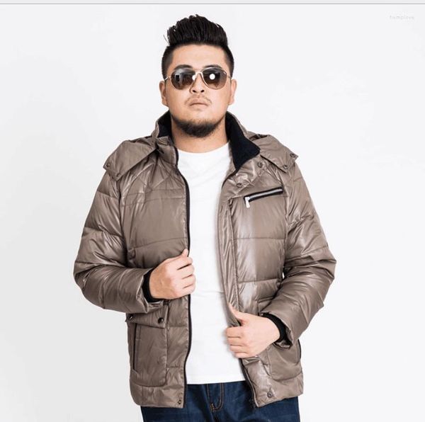 Piumino da uomo inverno arrivo super grande cappotto maschile giacca calda di alta qualità obeso con cappuccio moda casual taglie forti XL-11XL12XL13XL