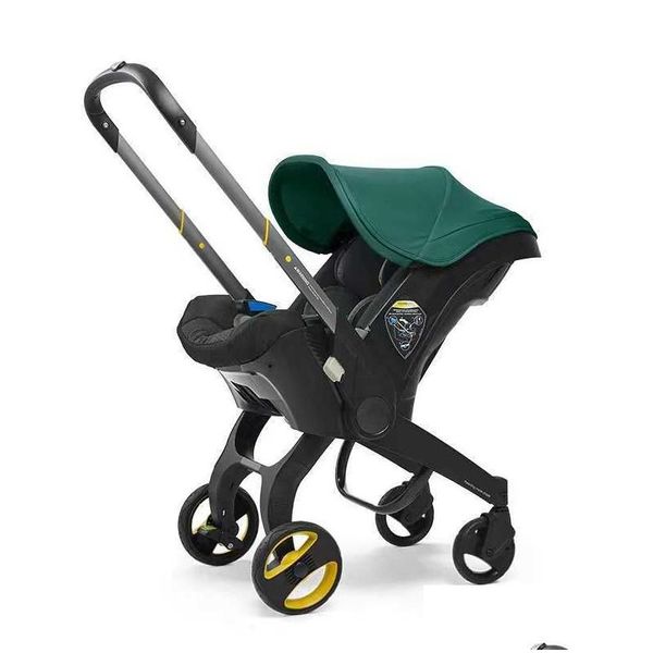 Designer BABY passeggino sedile di lusso per cornici neonati neonati per carrello di sicurezza carrello leggero 3 in 1 sistema di consegna di consegna caduta