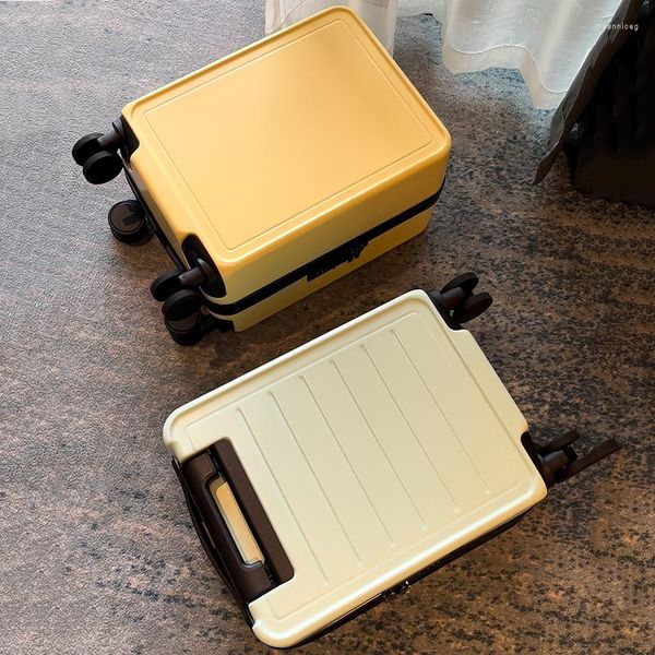 Чемоданы чемодан мужской и женский маленький легкий посадочный таможник Высокий уровень внешнего вида.