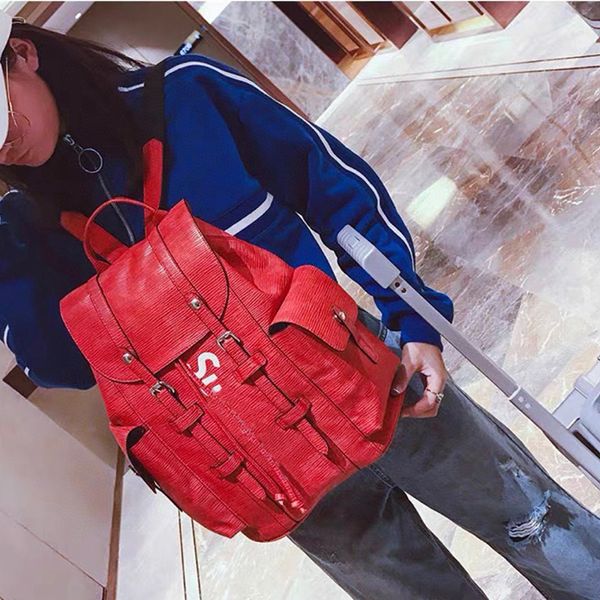Lüks ortaklaşa sırt çantası tasarımcısı deri fonksiyonel seyahat çantası kızlar erkek okul çantası bayan erkekler gündelik büyük kapasiteli el çantası moda kamera çantaları