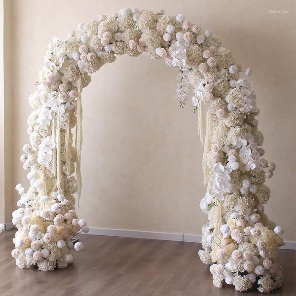 Flores decorativas de 500 cm de casamento de arco de arco de arco de arco de flor de flor de flor de fundo de fundo de fundo de bola de suporte de banquete de fundo do suporte de partida