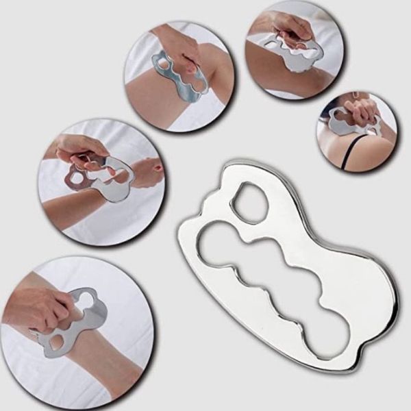 Scraping Massage Board Muscle Fascial Knife Multihole Physical Therapy Muscle Pain Relief Gua Sha Tool Meridian Health Muscle Relaxing Scraping Plate