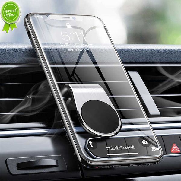 Telefone de carro magnético Montagem universal AUTO Ventro de ar mini suporte para celulares Stands Multi-Color Mobile Teleplet Bracket Car Acessórios