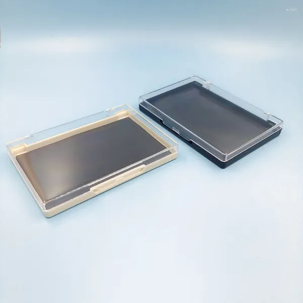 Depolama Şişeleri Boş Siyah Beyaz Mıknatıs Göz Farı Paleti Ruj Blush Ücretsiz Manyetik Kombinasyon Kutusu 12 PCS