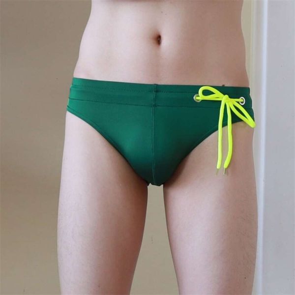 Masculino s sexy maiô quente almofada de banho alças eróticas esponja bolsa moda briefs roupa interior cma