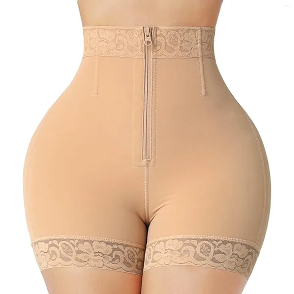 Kadın şekillendiricileri dantel külot shapewear kalça kaldırma yüksek belli vücut şekillendirici şort, kuşaklar için uyluk daha ince