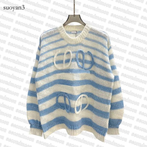 Kadınlar Sonbahar Kış Örgüleri Üst Rüzgar Proofbted Üstler Günlük Stil Tasarımcı Sweater Uzun Kollu Sweaters