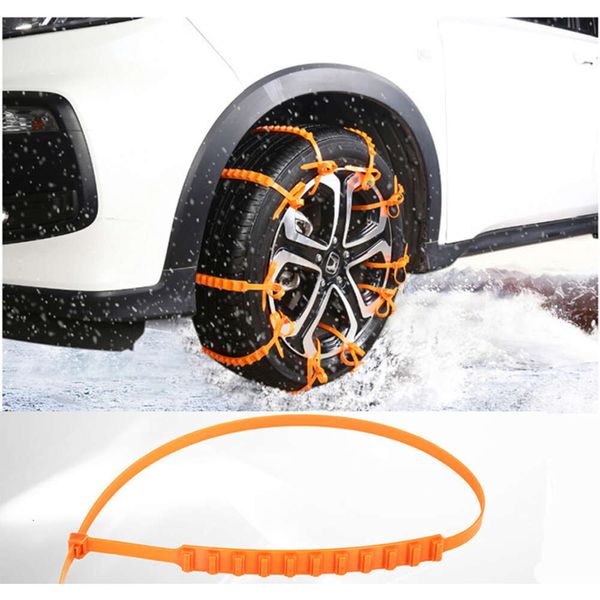 New Car Tyre Chain Winter Auto Snow Chains Anti-Skid Tire Tires Universal Rubber Nylon Tire Chain Anti-Slip for Snow Ice Mud Road