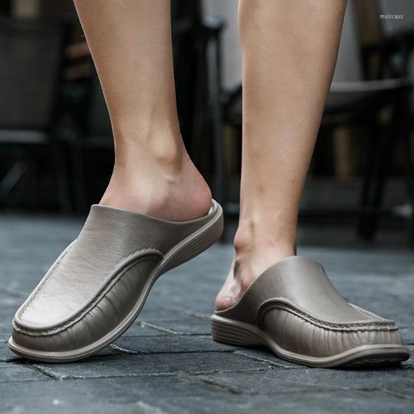 Slippers Fashion Man мягкая подошва большого размера удобные домашние сандалии на улице