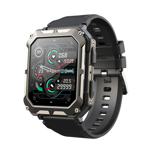2023 più recente orologio intelligente C20 Pro 1,83 pollici uomini Musica Bt Chiama Outdoor Sports Fitness Tracker Smartwatch della pressione arteriosa