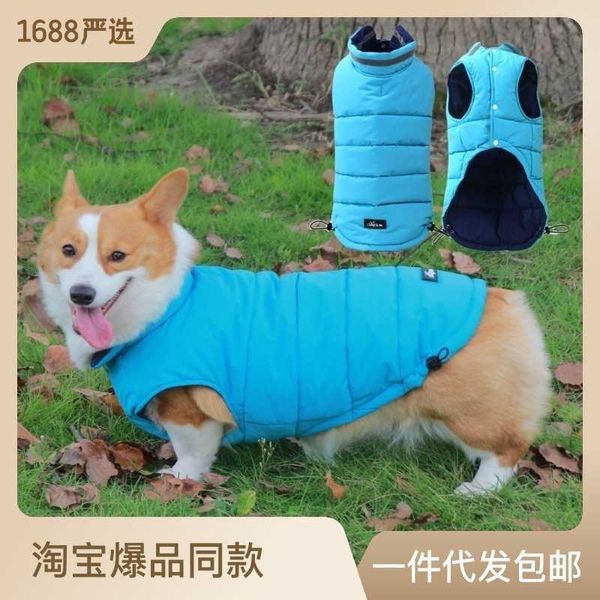 Vestuário para cães Outono e inverno na moda roupas para cães de estimação colete Chenery Koji ursinho de pelúcia Fadou Bomei jaqueta