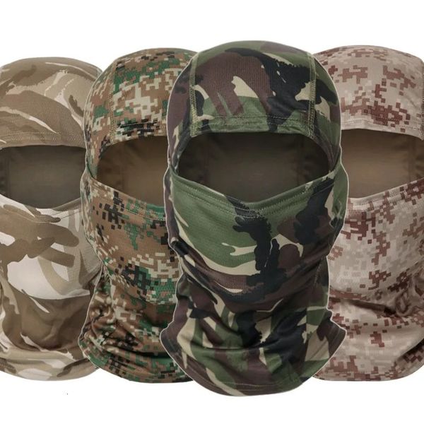 Модные маски для лица, гетры, тактическая Балаклава, открытый велосипед, велосипедный щит, армейский военный анфас, охотничья шапка, камуфляжная Балаклава, шарф 231123