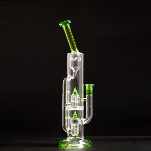 Acessórios para fumantes de vidro de queimaduras de óleo Acessórios para fumantes DAB Recicladores Bongo Bong Bubbler Bonicone Ash Catcher Local Warehouse Red Rocket Bong Personalização