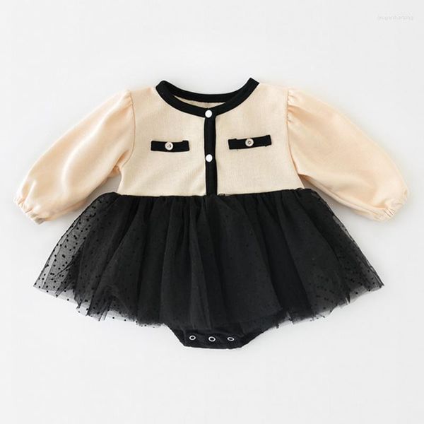 Elegant Black Tulle Tutu Skirt Dress for Little Girls - Perfect for Spring Parties, Weddings, and newborn princess costume