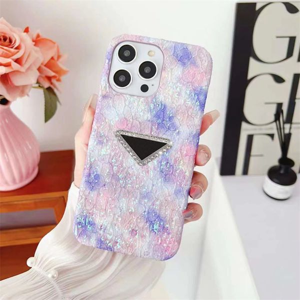 Дизайнерские силиконовые телефона для iPhone 13 14 Pro Max Designers Prints Prints Cover Luxury Mobile Shell P Защита покрытие 4 Цвет