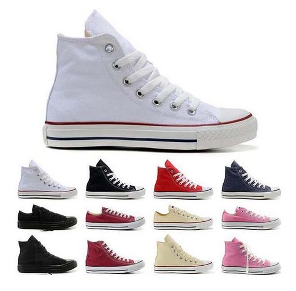 Nuova stile Donne e uomini, scarpe tela di alto/basso stile Sneaker Classic Canvas Shoe