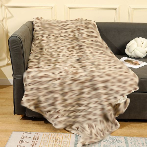 Coperte per aria condizionata coperte di design queen size biancheria da letto di moda morbida e spessa viaggi morbide coperte di lusso invernali tenere caldo velluto JF007 C23